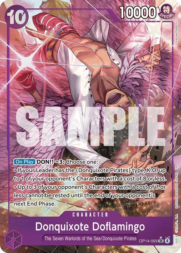 Donquixote Doflamingo, The Azure Sea's Seven OP14-069