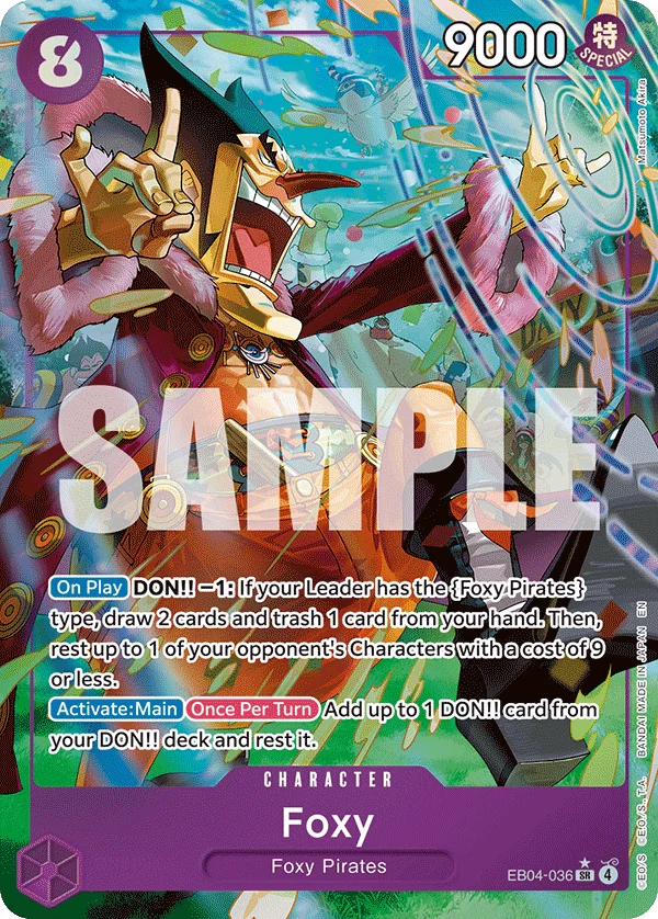 Foxy, The Azure Sea's Seven EB04-036