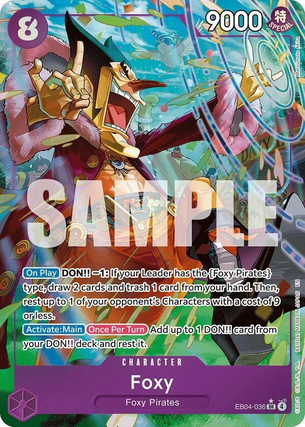 Foxy, The Azure Sea's Seven EB04-036