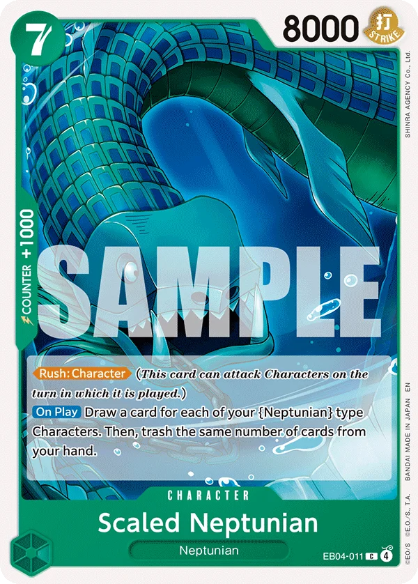 Scaled Neptunian, The Azure Sea's Seven EB04-011
