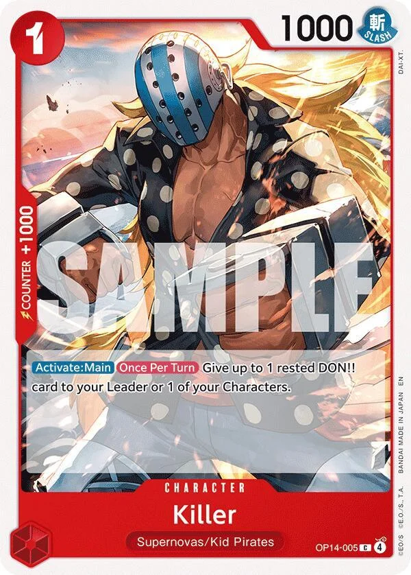 Killer, The Azure Sea's Seven OP14-005