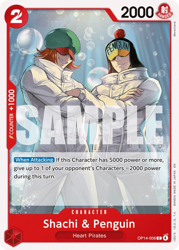 Shachi & Penguin, The Azure Sea's Seven OP14-006