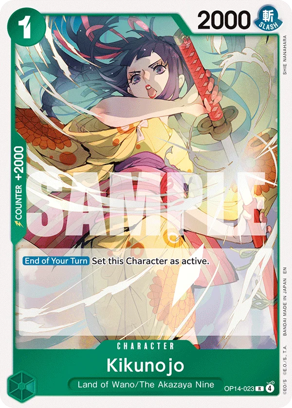 Kikunojo, The Azure Sea's Seven OP14-023