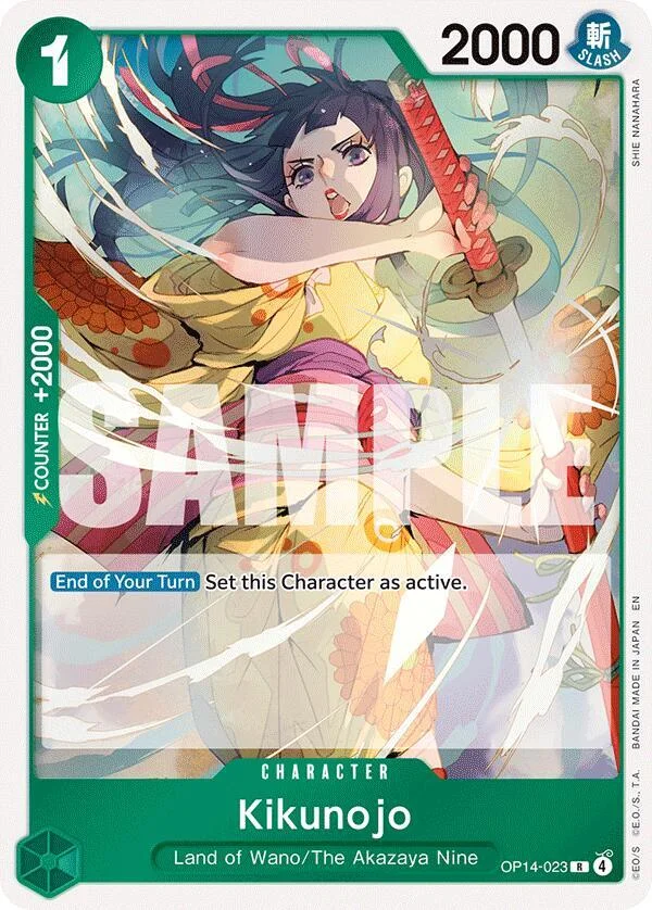 Kikunojo, The Azure Sea's Seven OP14-023