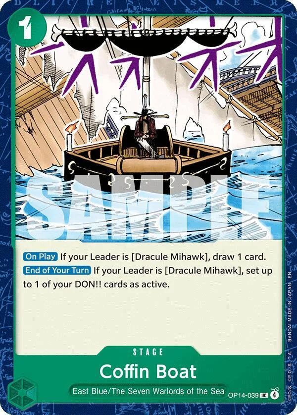 Coffin Boat, The Azure Sea's Seven OP14-039