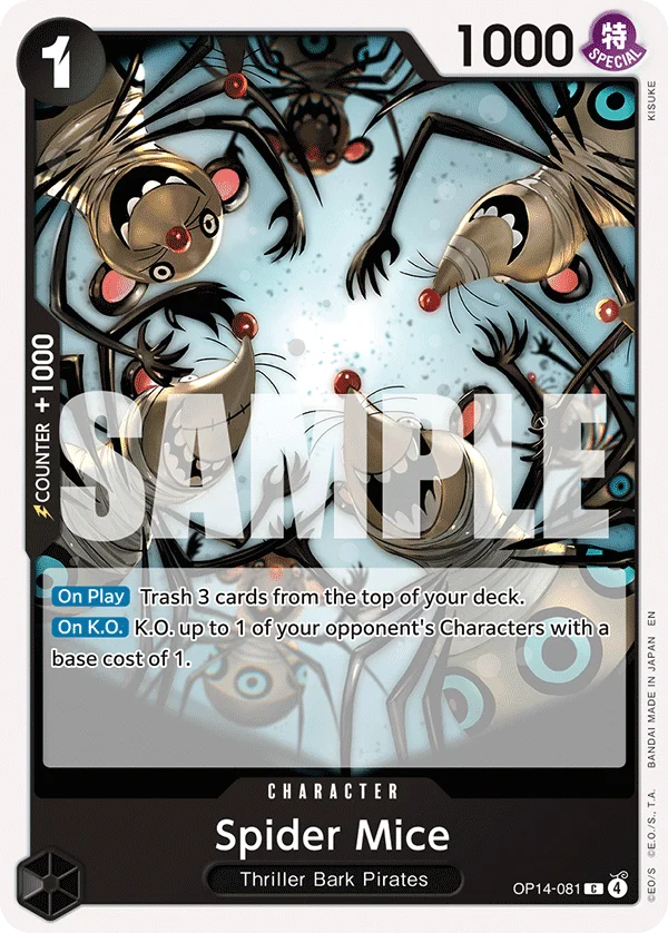 Spider Mice, The Azure Sea's Seven OP14-081