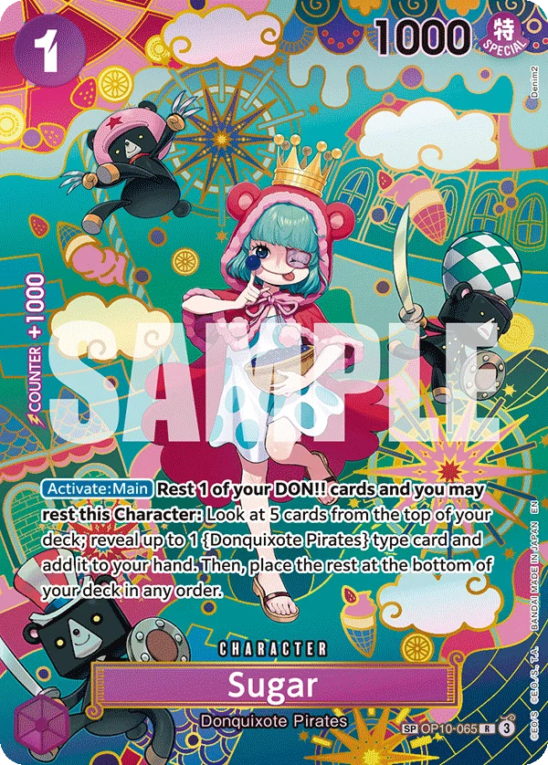Sugar, The Azure Sea's Seven OP10-065
