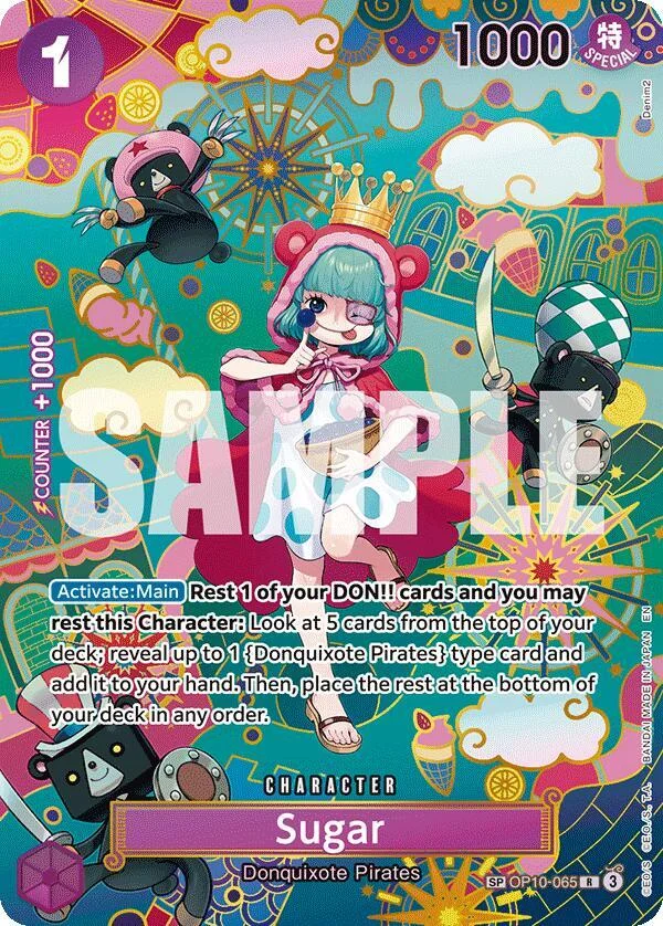 Sugar, The Azure Sea's Seven OP10-065