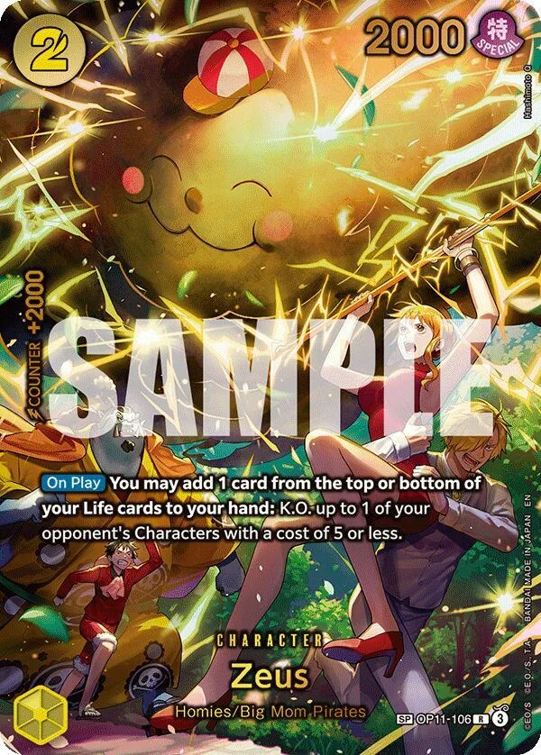 Zeus, Adventure on Kami's Island OP11-106