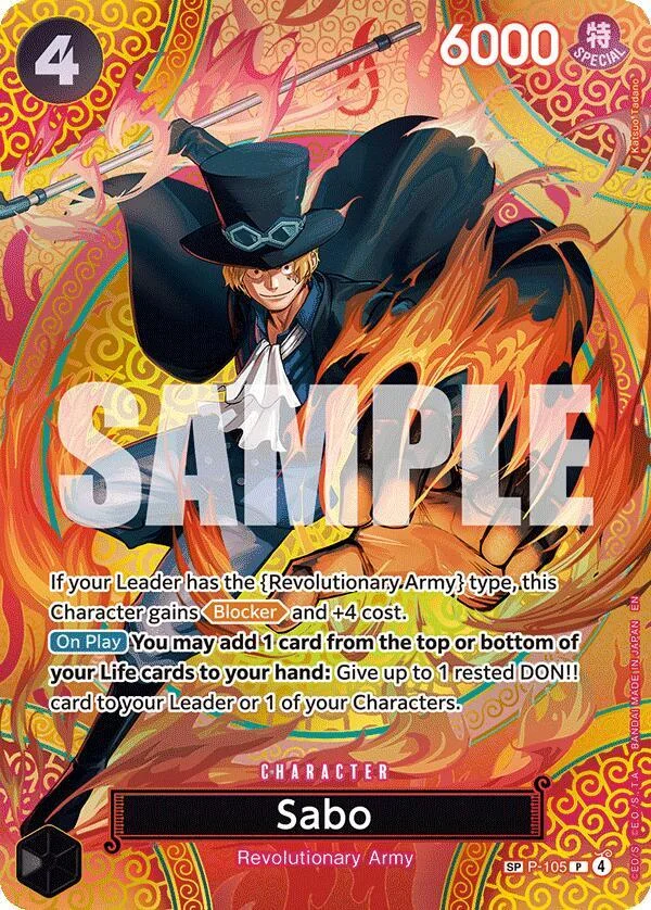 Sabo, Adventure on Kami's Island P-105