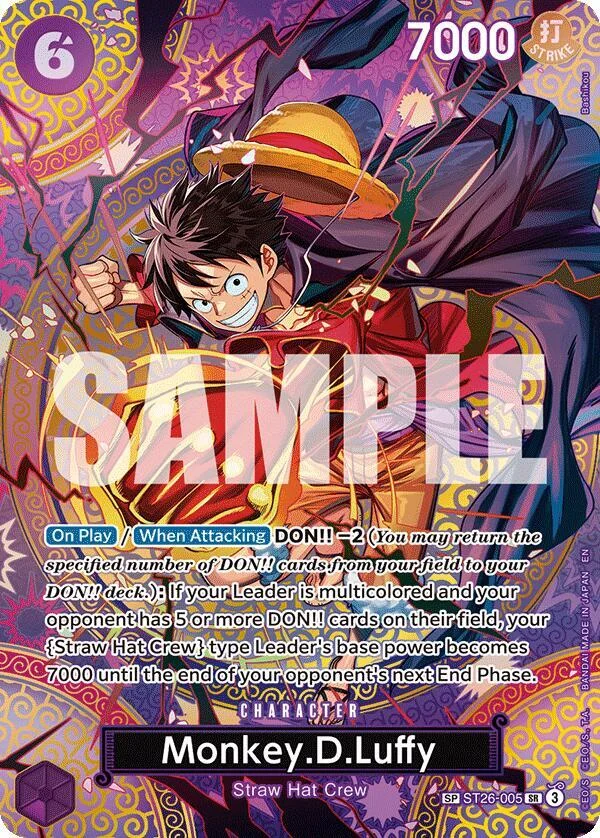 Monkey.D.Luffy, Adventure on Kami's Island ST26-005