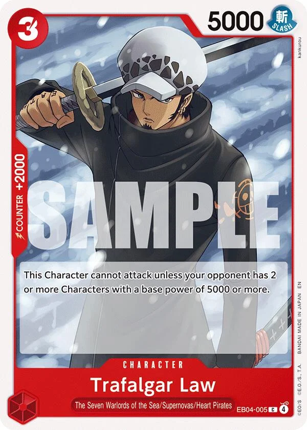 Trafalgar Law, Adventure on Kami's Island EB04-005