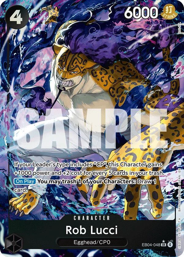 Rob Lucci, Adventure on Kami's Island EB04-048