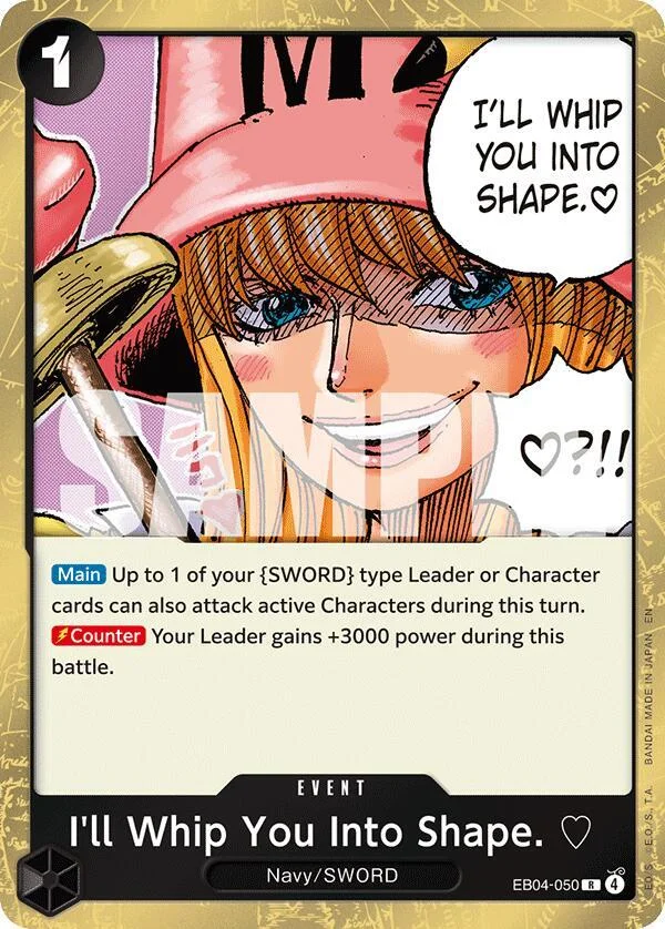 I'll Whip You Into Shape., Adventure on Kami's Island EB04-050