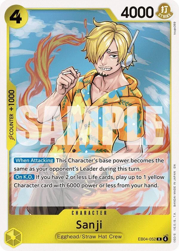 Sanji, Adventure on Kami's Island EB04-052