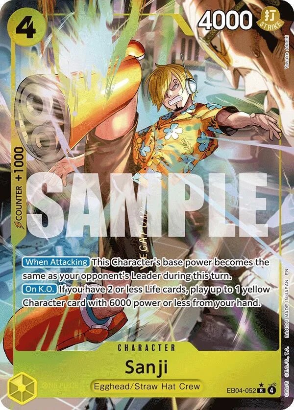 Sanji, Adventure on Kami's Island EB04-052