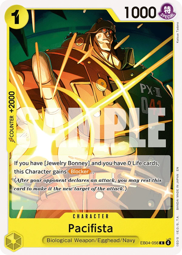 Pacifista, Adventure on Kami's Island EB04-056
