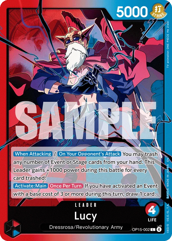 Lucy, Adventure on Kami's Island OP15-002