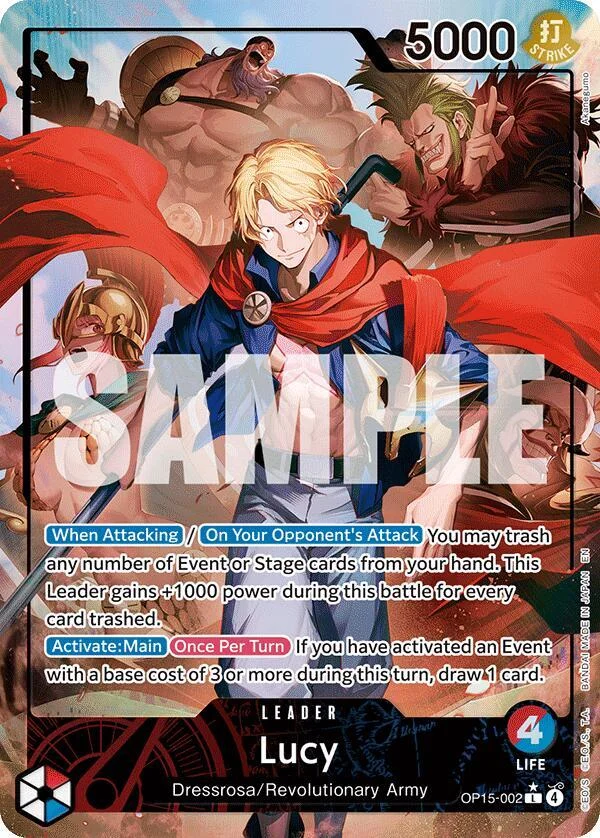 Lucy, Adventure on Kami's Island OP15-002