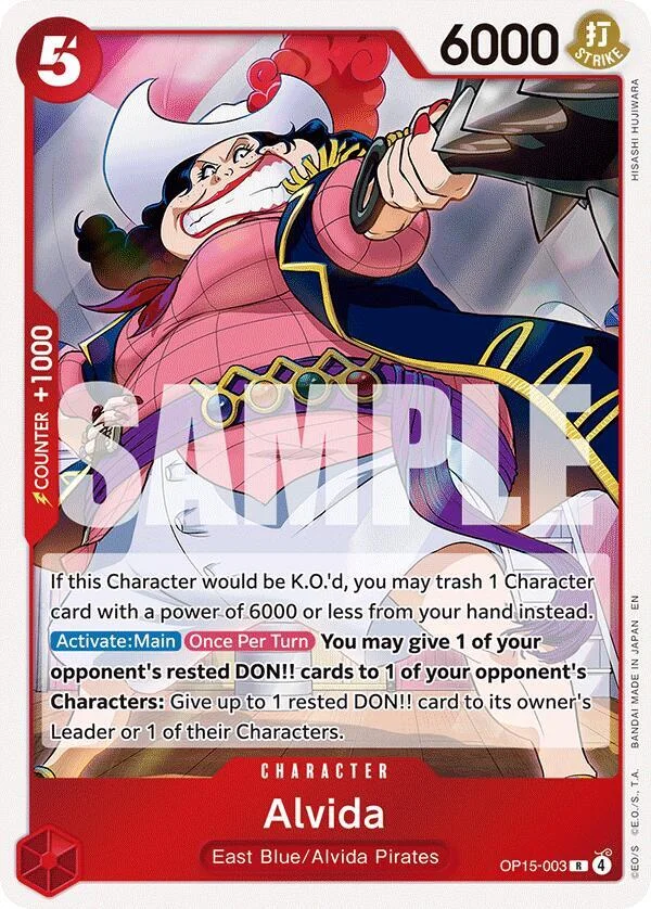 Alvida, Adventure on Kami's Island OP15-003