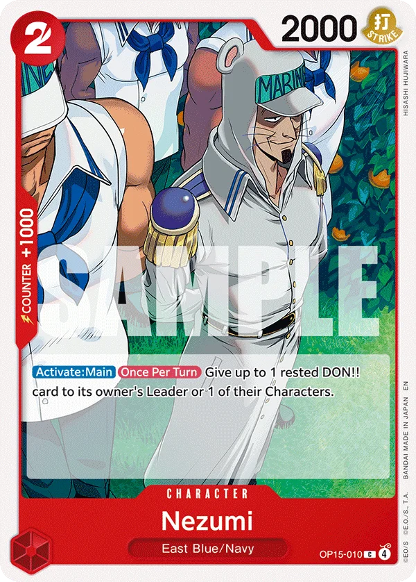 Nezumi, Adventure on Kami's Island OP15-010