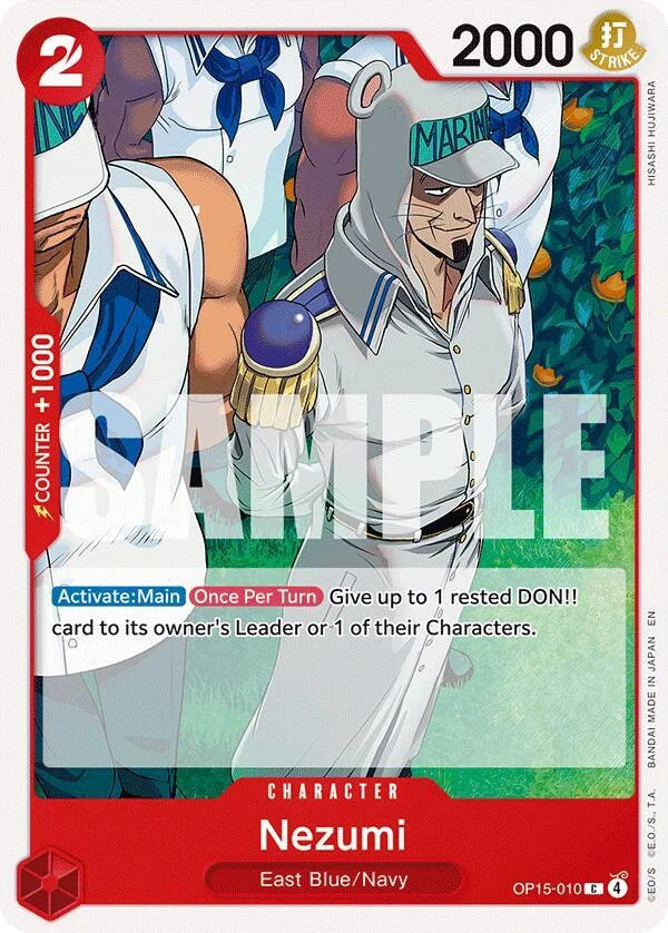 Nezumi, Adventure on Kami's Island OP15-010