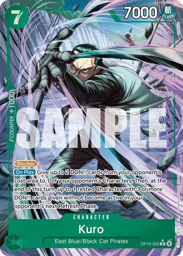 Kuro, Adventure on Kami's Island OP15-025