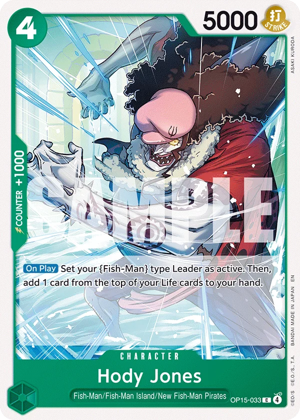 Hody Jones, Adventure on Kami's Island OP15-033