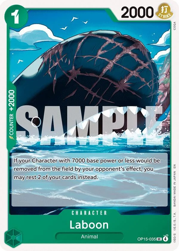 Laboon, Adventure on Kami's Island OP15-035