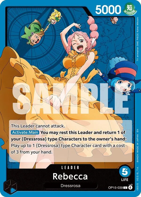 Rebecca, Adventure on Kami's Island OP15-039