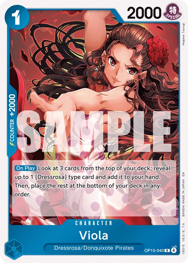 Viola, Adventure on Kami's Island OP15-040