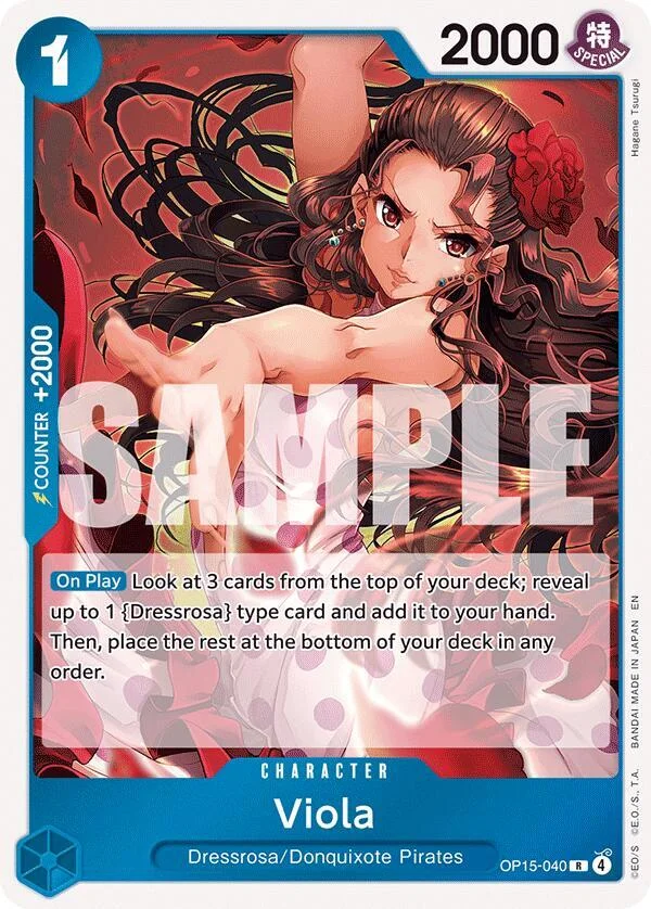 Viola, Adventure on Kami's Island OP15-040