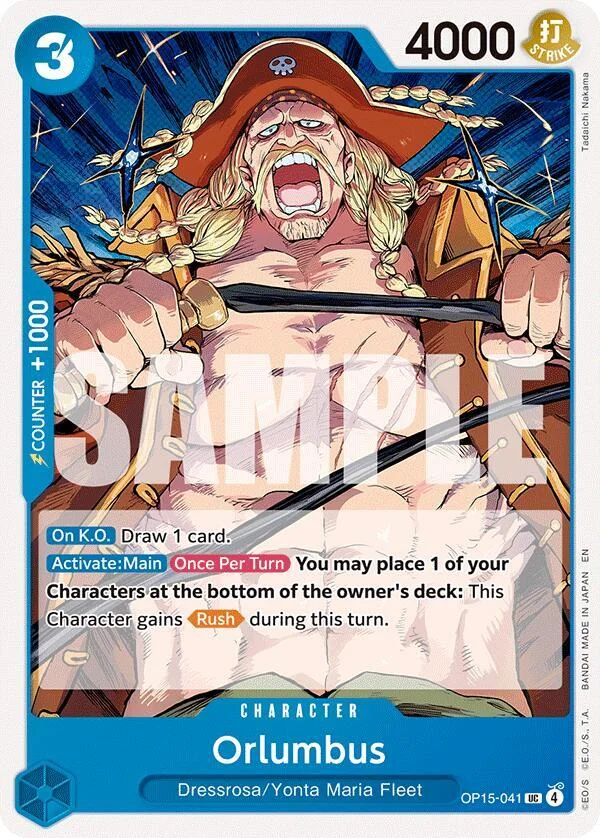 Orlumbus, Adventure on Kami's Island OP15-041
