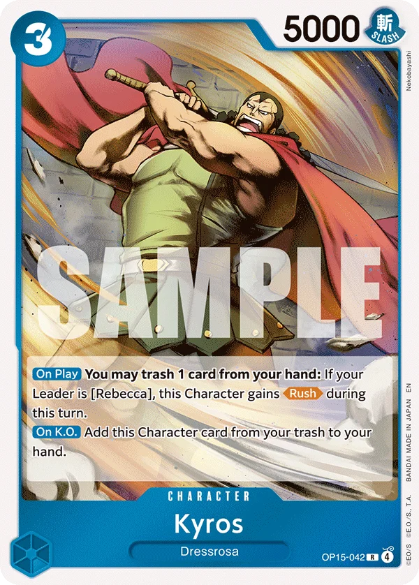 Kyros, Adventure on Kami's Island OP15-042