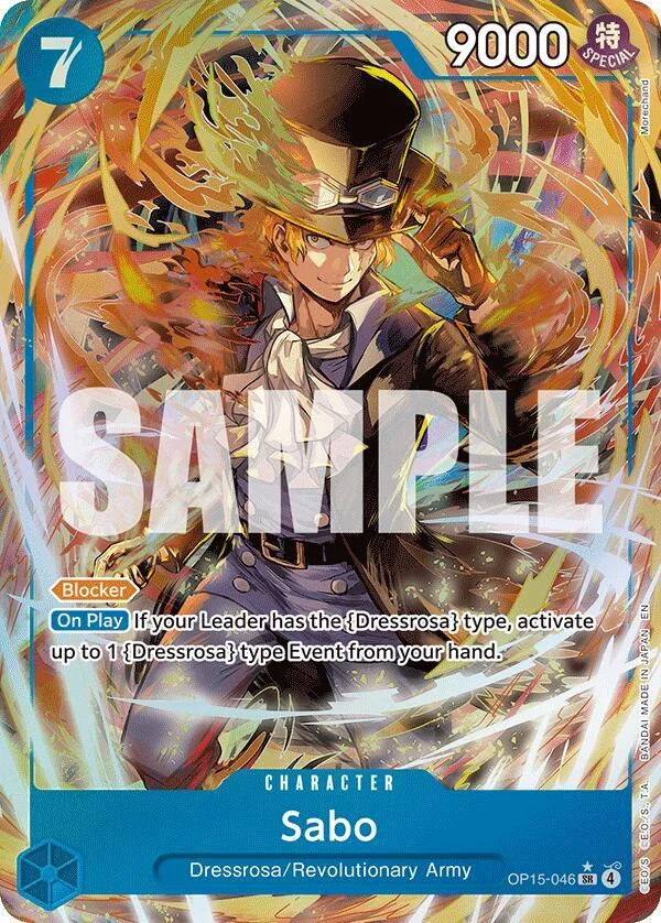 Sabo, Adventure on Kami's Island OP15-046