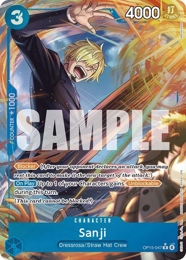 Sanji, Adventure on Kami's Island OP15-047
