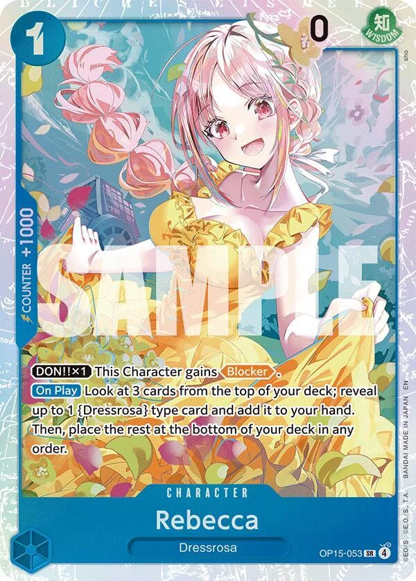 Rebecca, Adventure on Kami's Island OP15-053