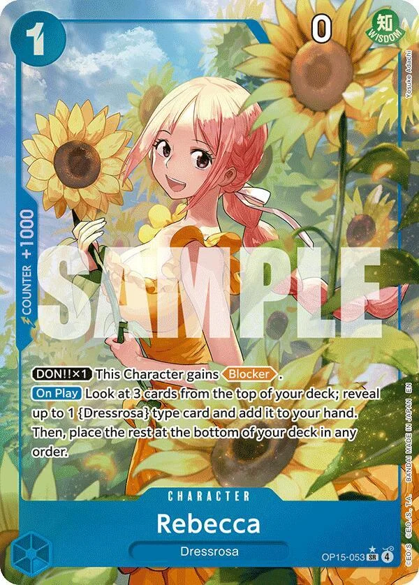 Rebecca, Adventure on Kami's Island OP15-053