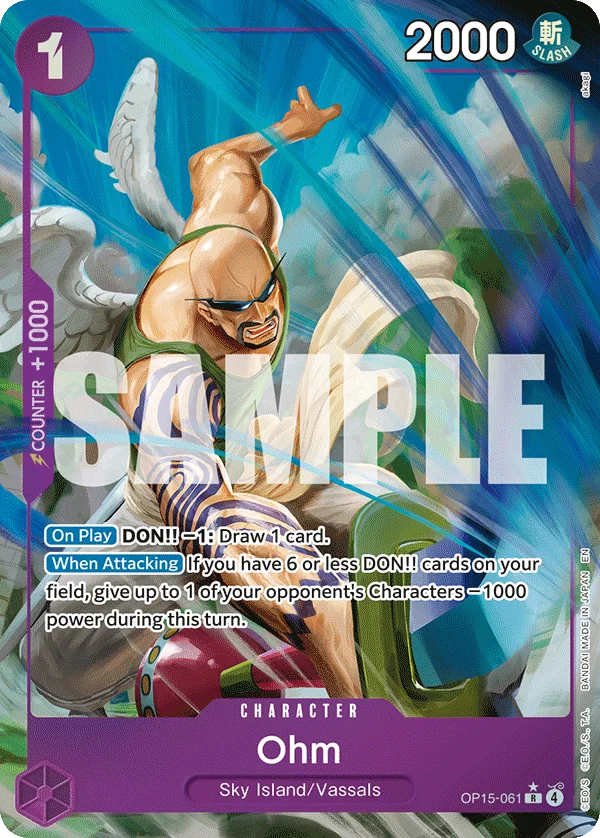 Ohm, Adventure on Kami's Island OP15-061
