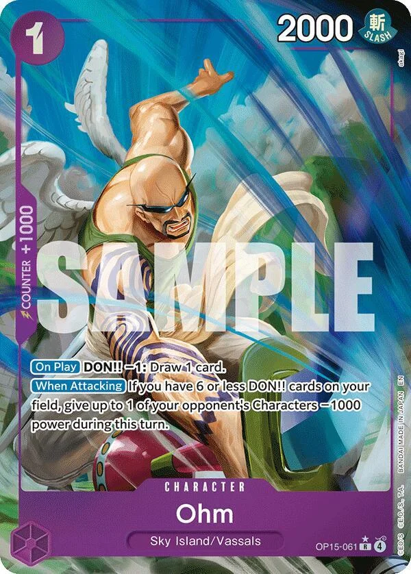 Ohm, Adventure on Kami's Island OP15-061