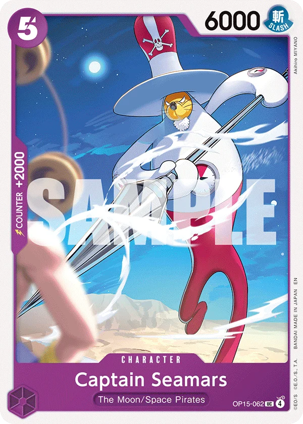 Captain Seamars, Adventure on Kami's Island OP15-062