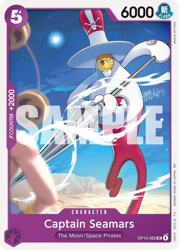 Captain Seamars, Adventure on Kami's Island OP15-062