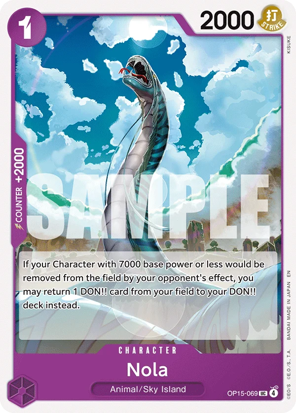 Nola, Adventure on Kami's Island OP15-069