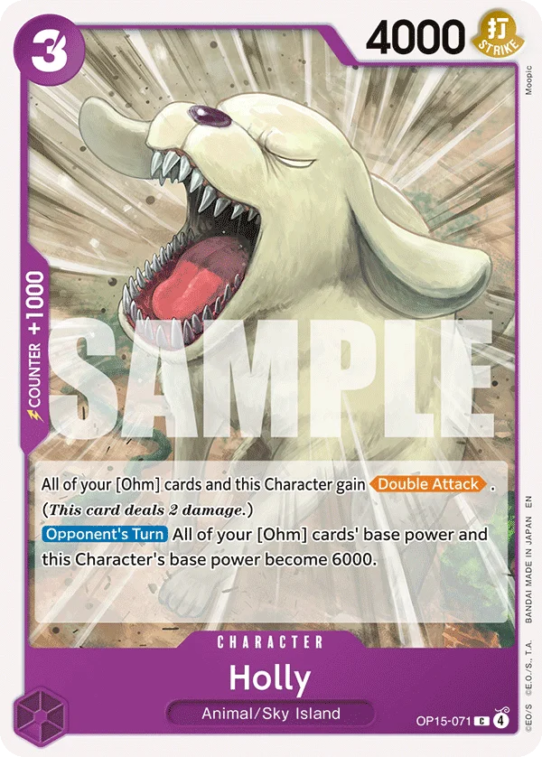 Holly, Adventure on Kami's Island OP15-071