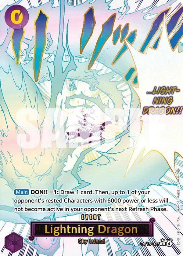 Lightning Dragon, Adventure on Kami's Island OP15-077