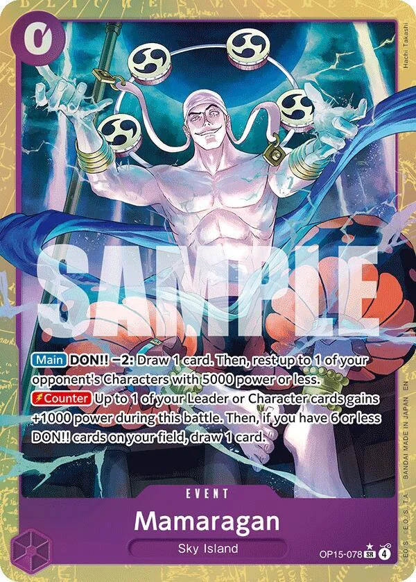 Mamaragan, Adventure on Kami's Island OP15-078