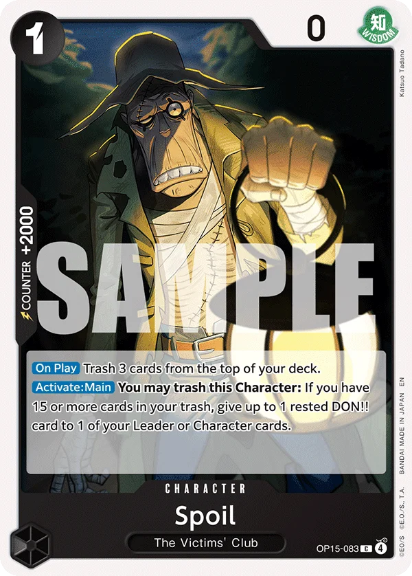 Spoil, Adventure on Kami's Island OP15-083