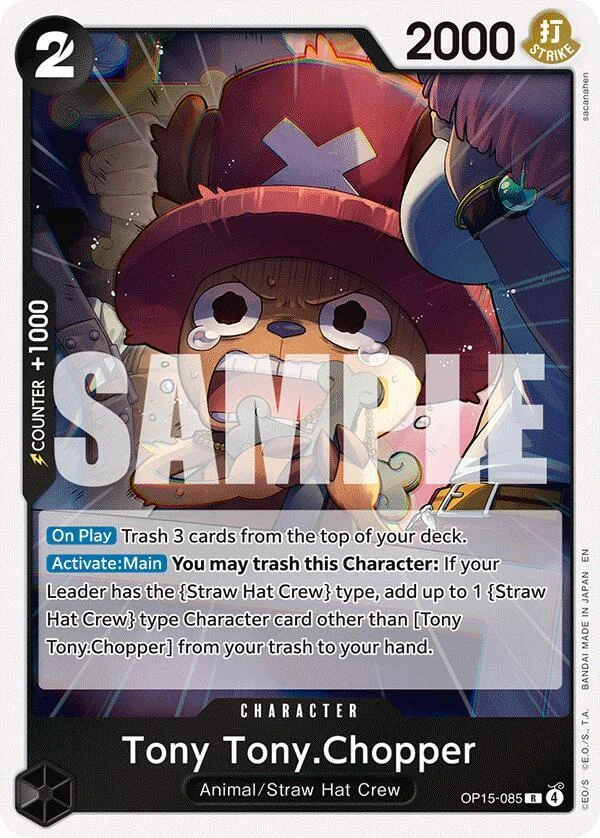 Tony Tony.Chopper, Adventure on Kami's Island OP15-085