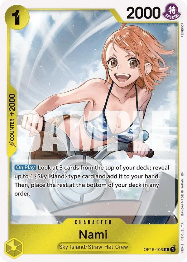 Nami, Adventure on Kami's Island OP15-108