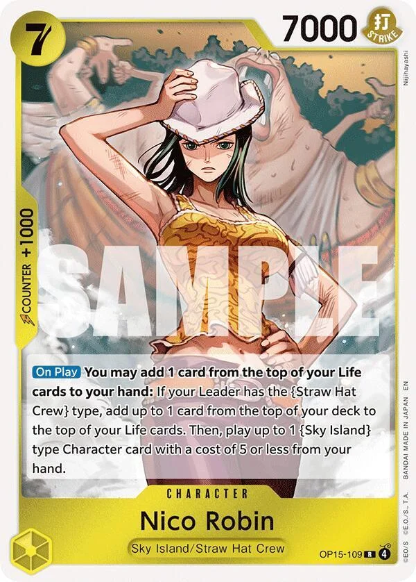 Nico Robin, Adventure on Kami's Island OP15-109